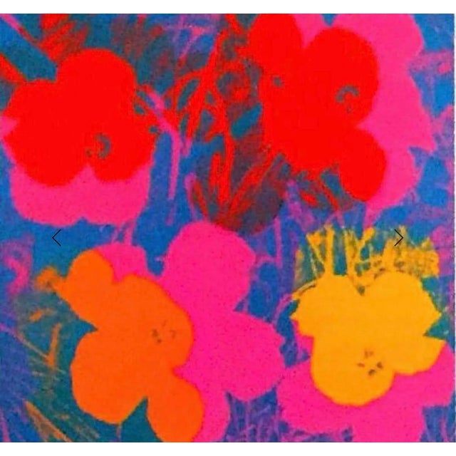 Oversized Flowers 1970 Andy Warhol Foundation Offset Lithograph Pop Art
