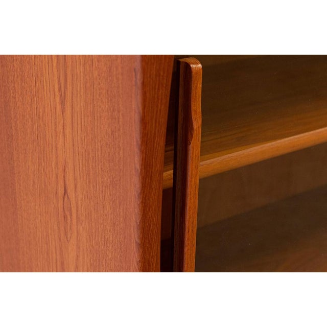 1960s Floating Display Sideboard in Teak, 1960s For Sale - Image 5 of 6