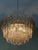 Sand-Colored Murano Glass Poliedri Chandelier in the style of Scarpa For Sale - Image 11 of 13