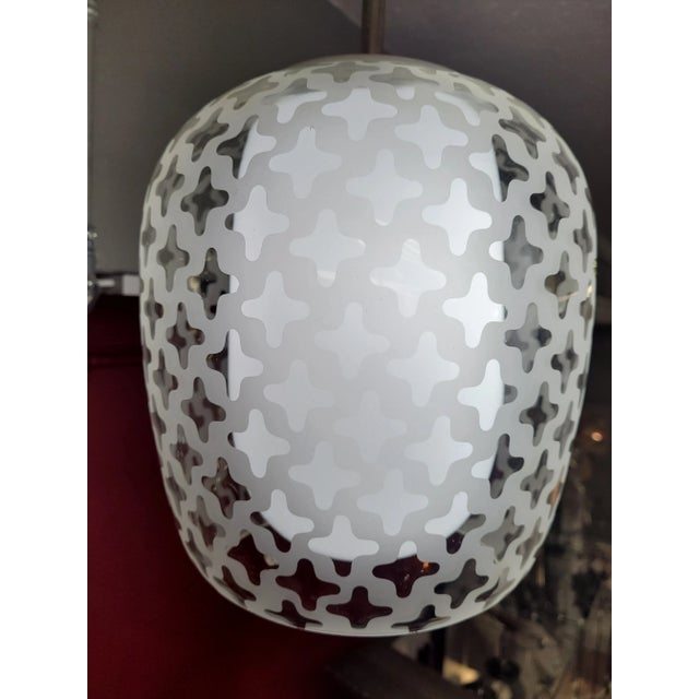 Pair Lightolier Pendant Lights Vintage 1960s For Sale - Image 10 of 12