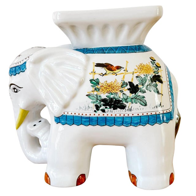 If you love unique design pieces then this beautiful elephant garden stool is for you! He is as unique as they come and he...