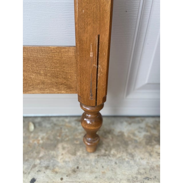 1980s Ethan Allen Heirloom Nutmeg Maple Queen Headboard Chairish