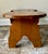 Vintage 1976 Amana Furniture Solid Walnut Violin-Shaped Hearth Bench / Footstool For Sale - Image 12 of 18