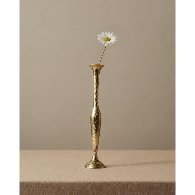 Small Vintage Brass Vase, 1960s For Sale - Image 12 of 12