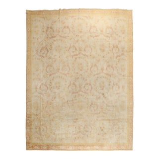 Room Size European Vintage Rug For Sale