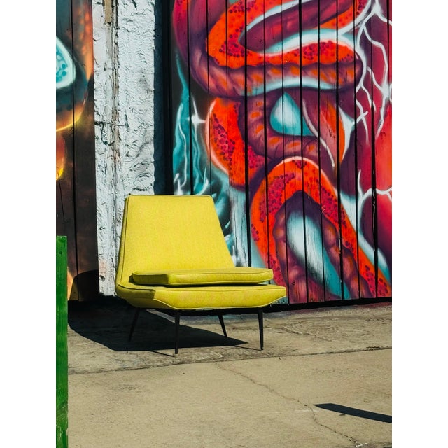 1950s Mid Century Modern Metronome Lounge Chair Attributed to Carl Otto for Heywood Wakefield For Sale In Charlotte - Image 6 of 9