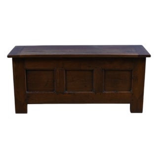 Late 19th Century Chestnut Bread Bin For Sale