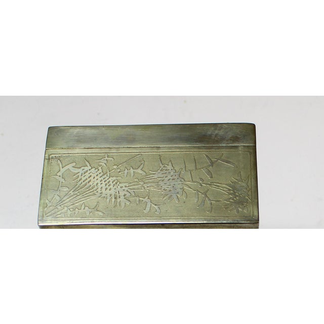 Early 20th Century Silverplated Box First Half of the 20th Century For Sale - Image 5 of 10