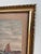 Paper Vintage Coastal Village Drawing, Seaside Cottage Art - Signed For Sale - Image 7 of 10