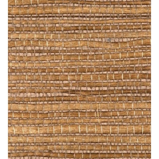 The House of Scalamandre Justin Jute Wallcovering, Cocao For Sale