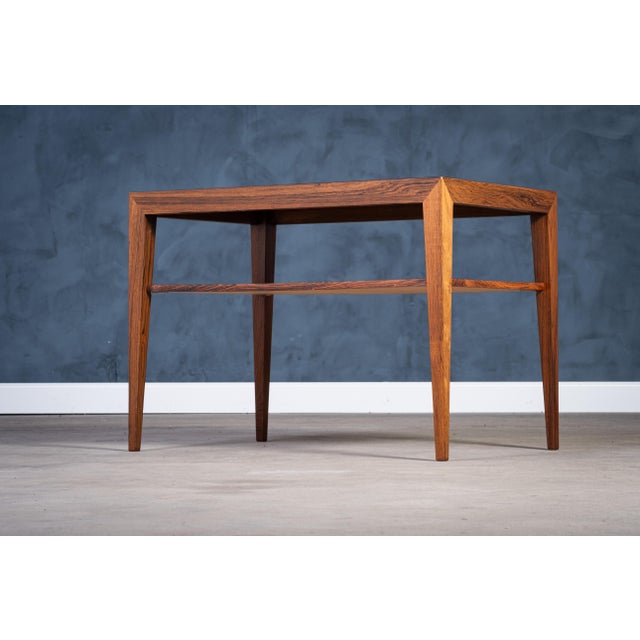 Mid-Century Modern Rosewood Side Table by Severin Hansen, 1950s For Sale - Image 3 of 8