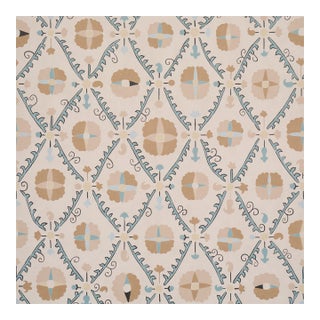 Sample - Schumacher x Johnson Hartig Amal Wallcovering in Almondine For Sale