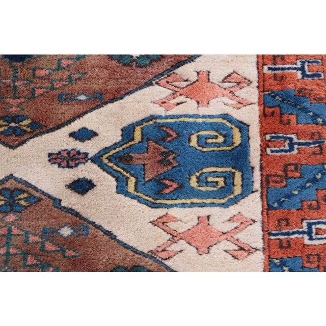 Anatolian Melas Rug in Wool For Sale - Image 4 of 6