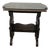 1920's Highly Carved Side Table W/Marble Top For Sale