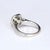 Early 21st Century Neil Lane 14k White Gold Diamond Halo Engagement Ring With 0.5ct Round Brilliant, Size 4.75 For Sale - Image 5 of 11
