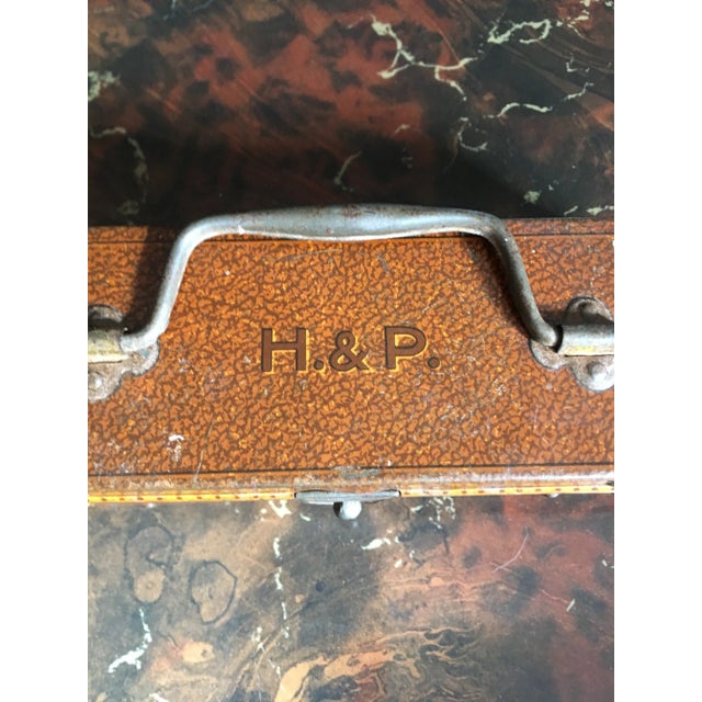 Early 20th Century Antique Huntley and Palmers Biscuit Tin For Sale - Image 4 of 6