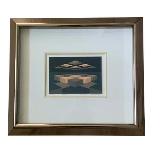 Brian Halsey Seriograph, Framed