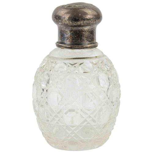 Glass Vintage Art Nouveau Perfume Bottle, 1910s For Sale - Image 7 of 7