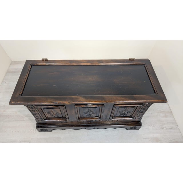 Rustic Wood Chest from Voglaner, 1968 For Sale - Image 9 of 15