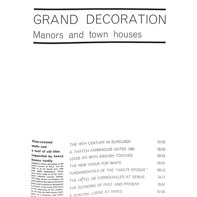 1960s "The Finest Rooms in France" 1966 Kernan, Thomas For Sale - Image 5 of 17