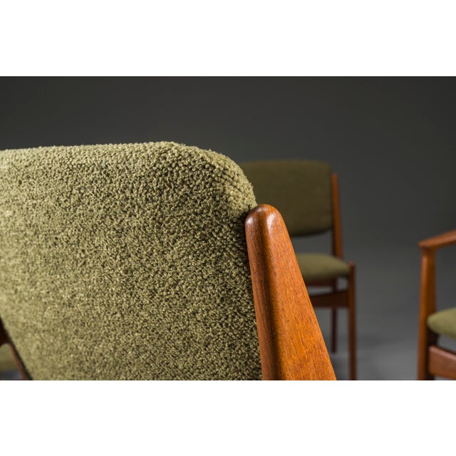 Danish Ella Chairs in Teak attributed to Arne Vodder for Vamo Sønderborg, 1960s, Set of 6 For Sale - Image 14 of 18