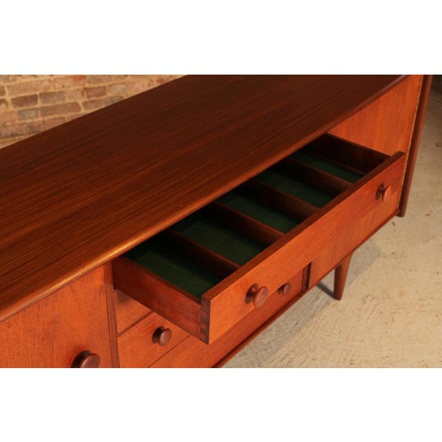 Mid-Century Modern Afromosia Sideboard by A. Younger Ltd, England, 1960s For Sale - Image 9 of 14