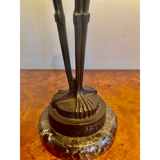 1930s Charles Artus Art Deco Incense Burner For Sale - Image 5 of 7