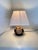 Vintage Ceramic Table Lamp with Circular Decoration and Swivel Lampshade, Germany, 1960s For Sale - Image 11 of 18