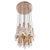 Cascading 36 Chandelier Swarovski Crystal Gilt Brass by Ernst Palme, 1960 For Sale - Image 16 of 16