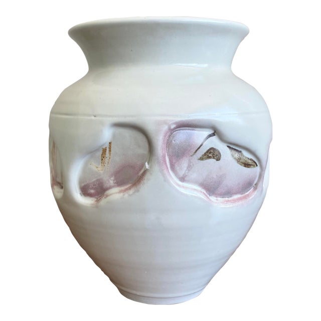 Late 20th Century Boho Studio Pottery Vase For Sale