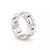 This is an elegant authentic authentic band ring by Cartier from the Maillon Panthere collection, it is crafted in 18k...
