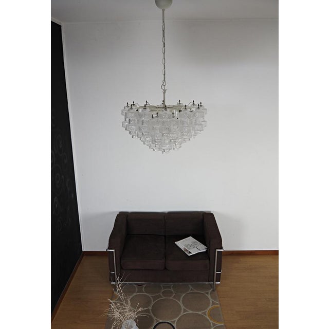 Vintage Murano Glass Chandelier, 1990 For Sale - Image 13 of 14