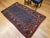 Antique Bidjar Area Rug, Handwoven Allover Paisley Pattern. Blue & Green, 4’ X 6’ For Sale - Image 13 of 16