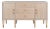 Matthew Izzo Home Amherst Cerused Oak Two Door/Three Drawer Buffet With Brass Hardware For Sale