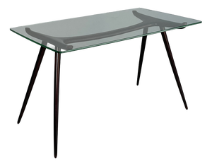 Mid-Century Modern Italian Disassemblable Coffee Table in Wood and Glass, 1950s