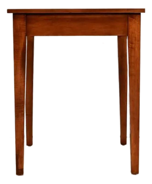 1990s Ethan Allen Arts and Crafts Shaker Cherry Wood Occasional Side Table or Tea Table