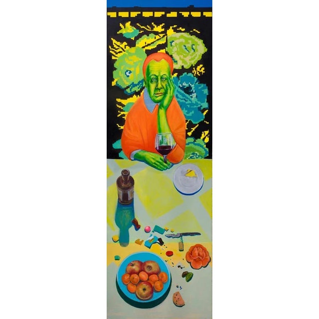 Natasha Lelenco, 7 Portraits and Still Lifes, 2023, Dibonds, Set of 7 For Sale - Image 3 of 11