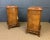 Tall Burr Walnut Pedestal Cupboards, 1910, Set of 2 For Sale - Image 6 of 18