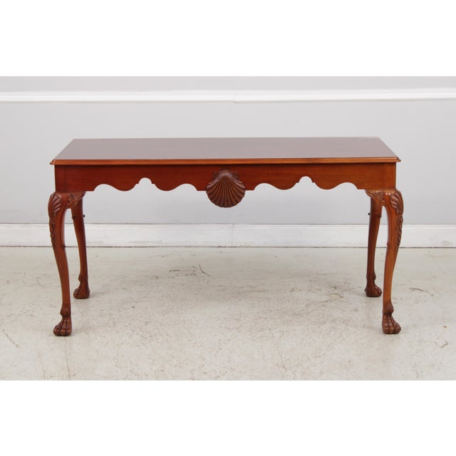 Age: C.1999 Details: Irish Georgian Collection Rich High Sheen Finish Fine Carved Details High Quality Construction 18th...
