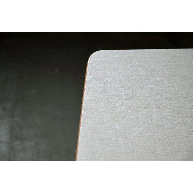 Large Mid-Century Symmetrical Worktop Table, France, 1950s For Sale - Image 18 of 18