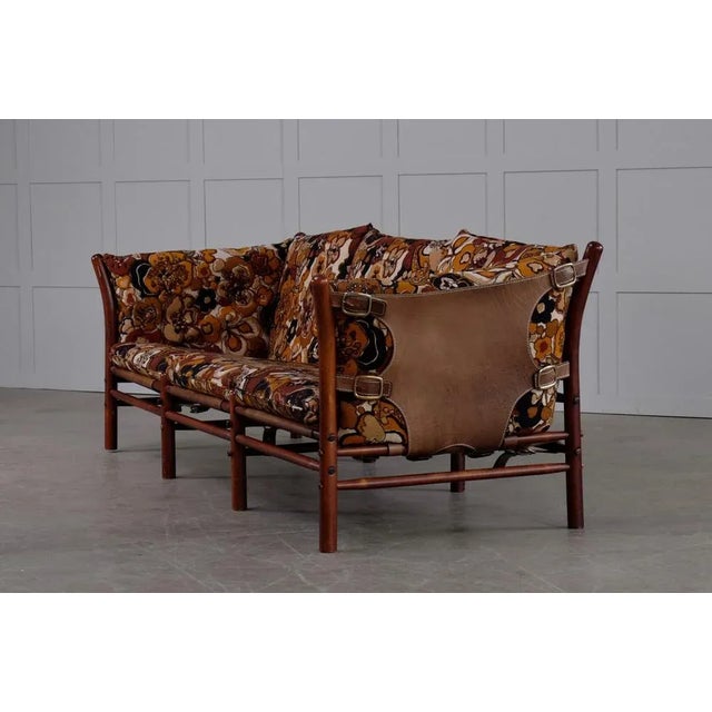 1970s Three-Sea Sofa Model Ilona attributed to Arne Norell, ​​1970s For Sale - Image 5 of 11