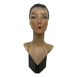 Vintage Mannquin Head, 1960 For Sale