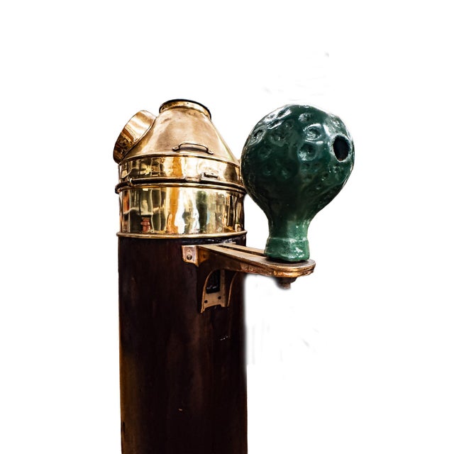 Early 20th Century Vintage Ship's Binnacle For Sale - Image 5 of 13