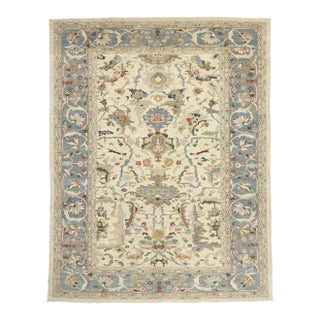 Persian Sultanabad Rug - 12'09 X 16'04 For Sale