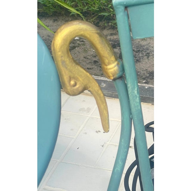 Maison Jansen Gondole Chairs & Table Set, Early 20Th. C For Sale - Image 15 of 18