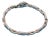 Baraka 18k White & Rose Gold Fancy Link Chain Bracelet For Sale