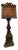 Antique European Carved & Polychrome Wood Ecclesiastical Lectern With Ihs Christogram For Sale