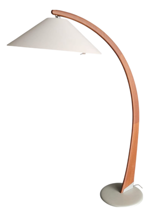 Luna Arched Floor Lamp from Natuzzi, Italy, 1990s