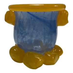 1990s Art Glass Urn by Arien