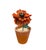 A gorgeous, vintage tole poppy, Features a single stem, hand sculpted, tole metal poppy in red with an attached tole leaf....